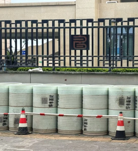 fiberglass jacking sewage pipeline